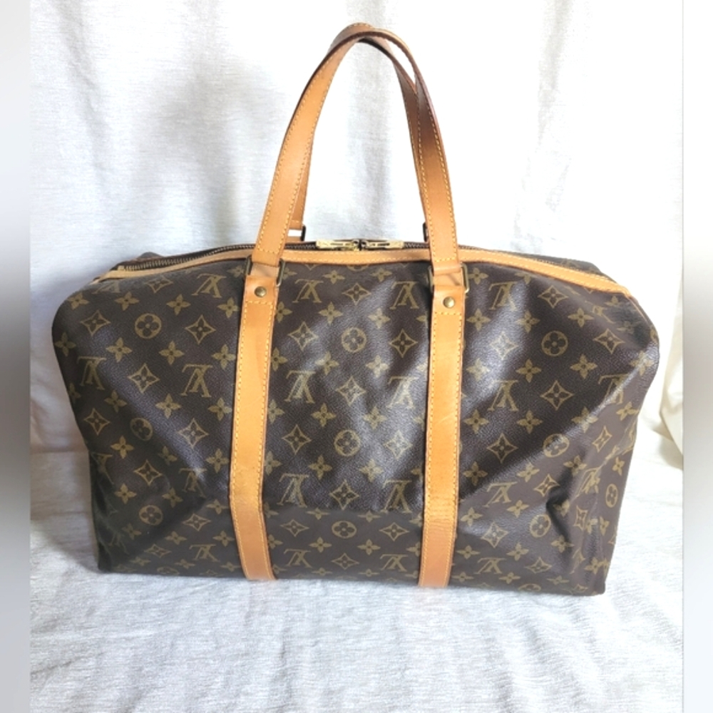 Auth💞Louis Vuitton Sac Souple 45 Monogram Coated Canvas Travel Bag - Picture 1 of 14